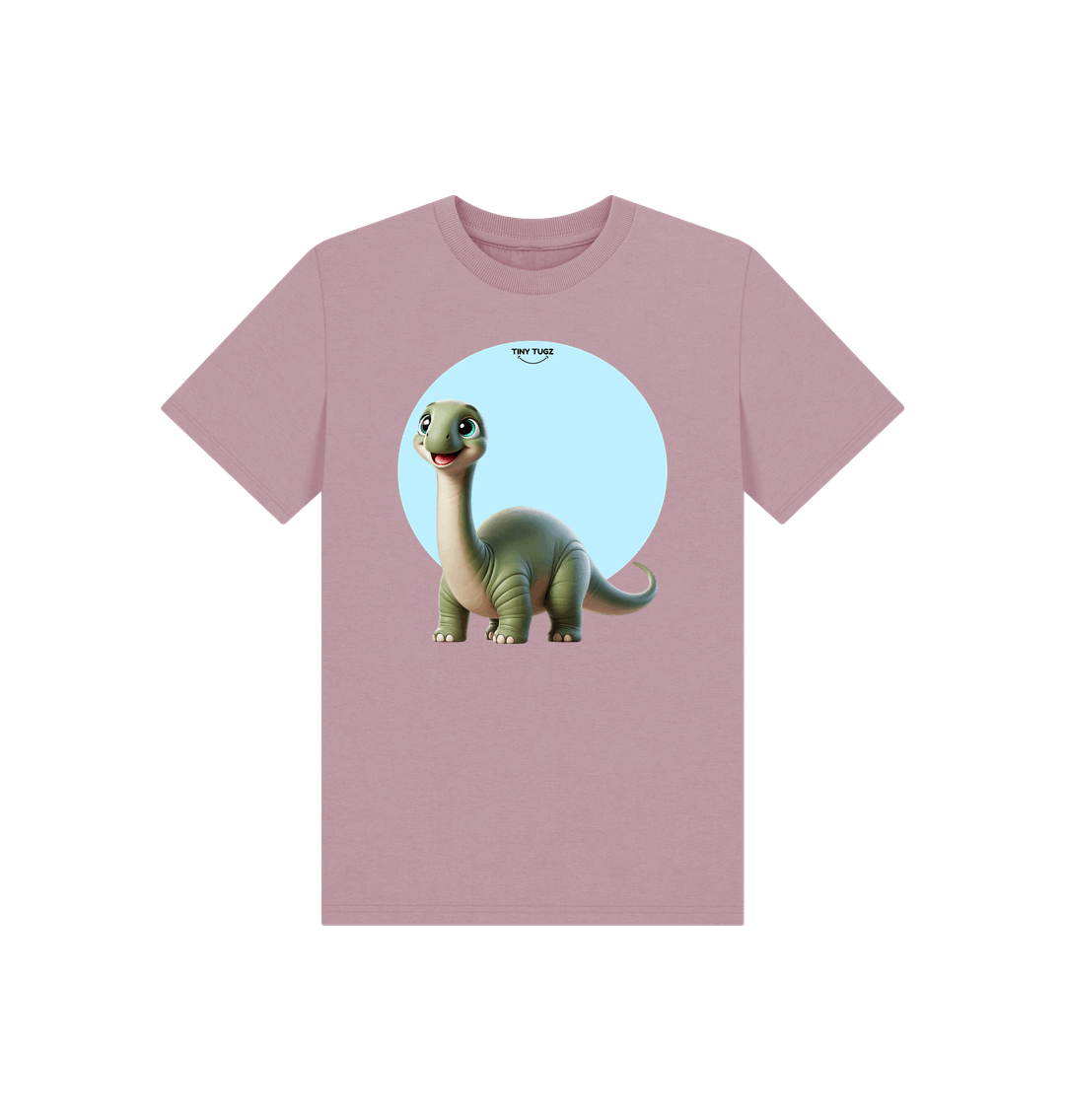 Mauve Printed Kids T-Shirt