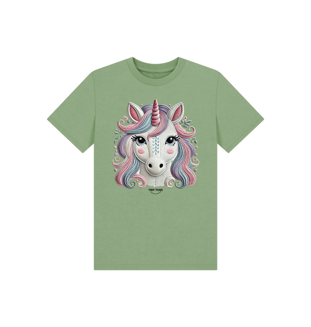 Sage Printed Kids T-Shirt