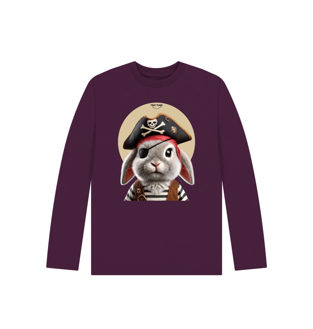 Purple Printed Kids T-Shirt