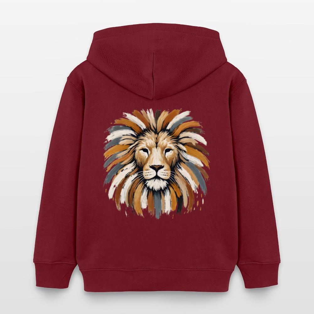 Stanley/Stella Mini Cruiser Kids’ Organic Hoodie - burgundy