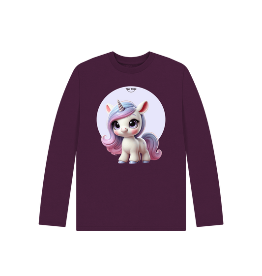 Purple Printed Kids T-Shirt