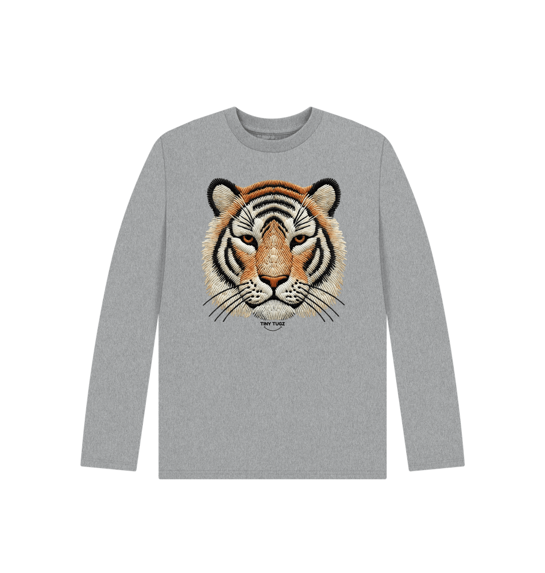 Athletic Grey Printed Kids T-Shirt