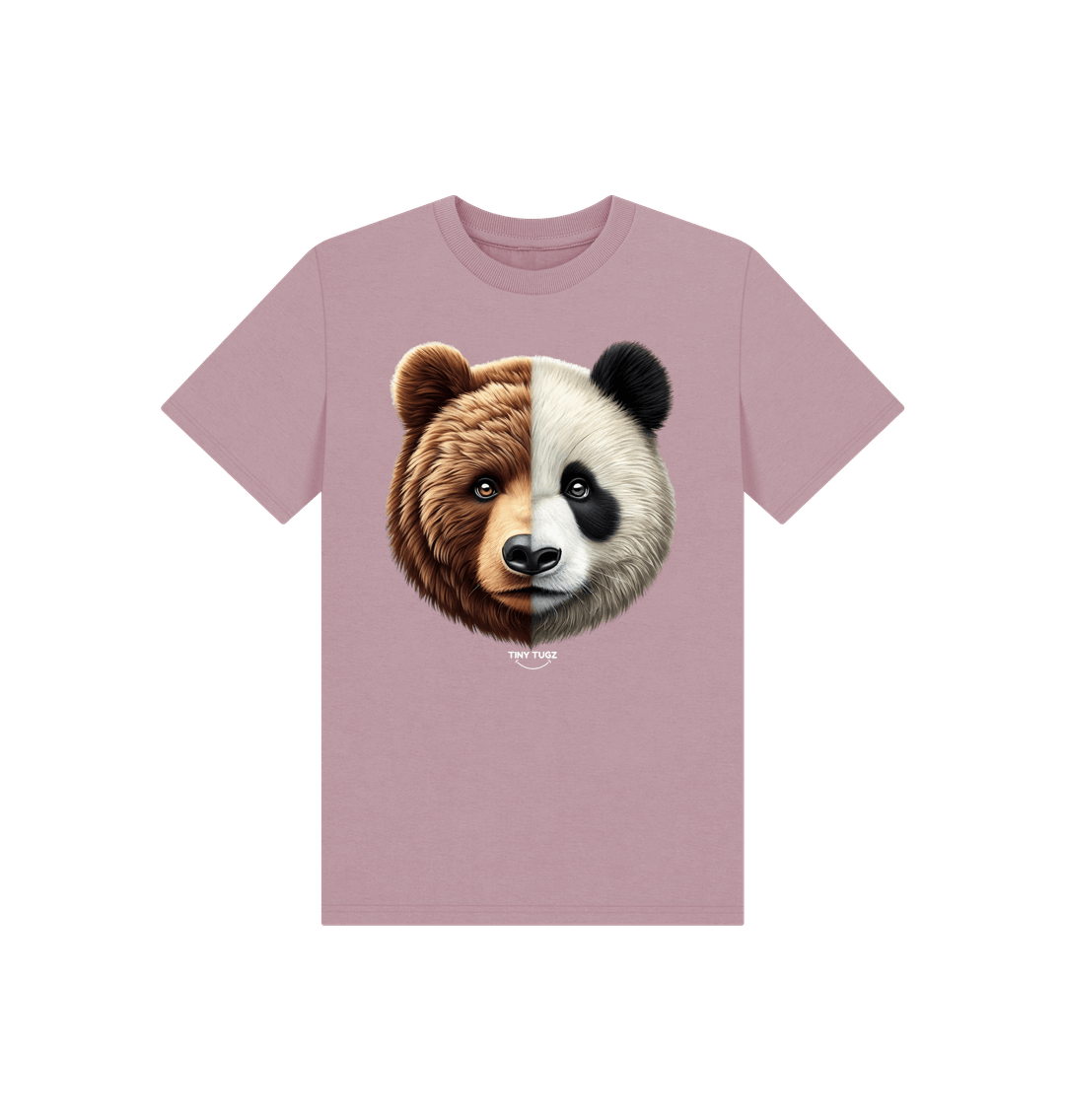 Mauve Printed Kids T-Shirt
