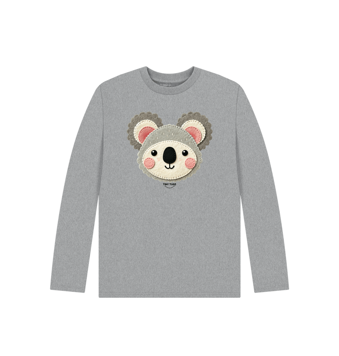 Athletic Grey Printed Kids T-Shirt