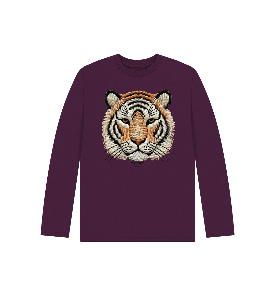 Purple Printed Kids T-Shirt