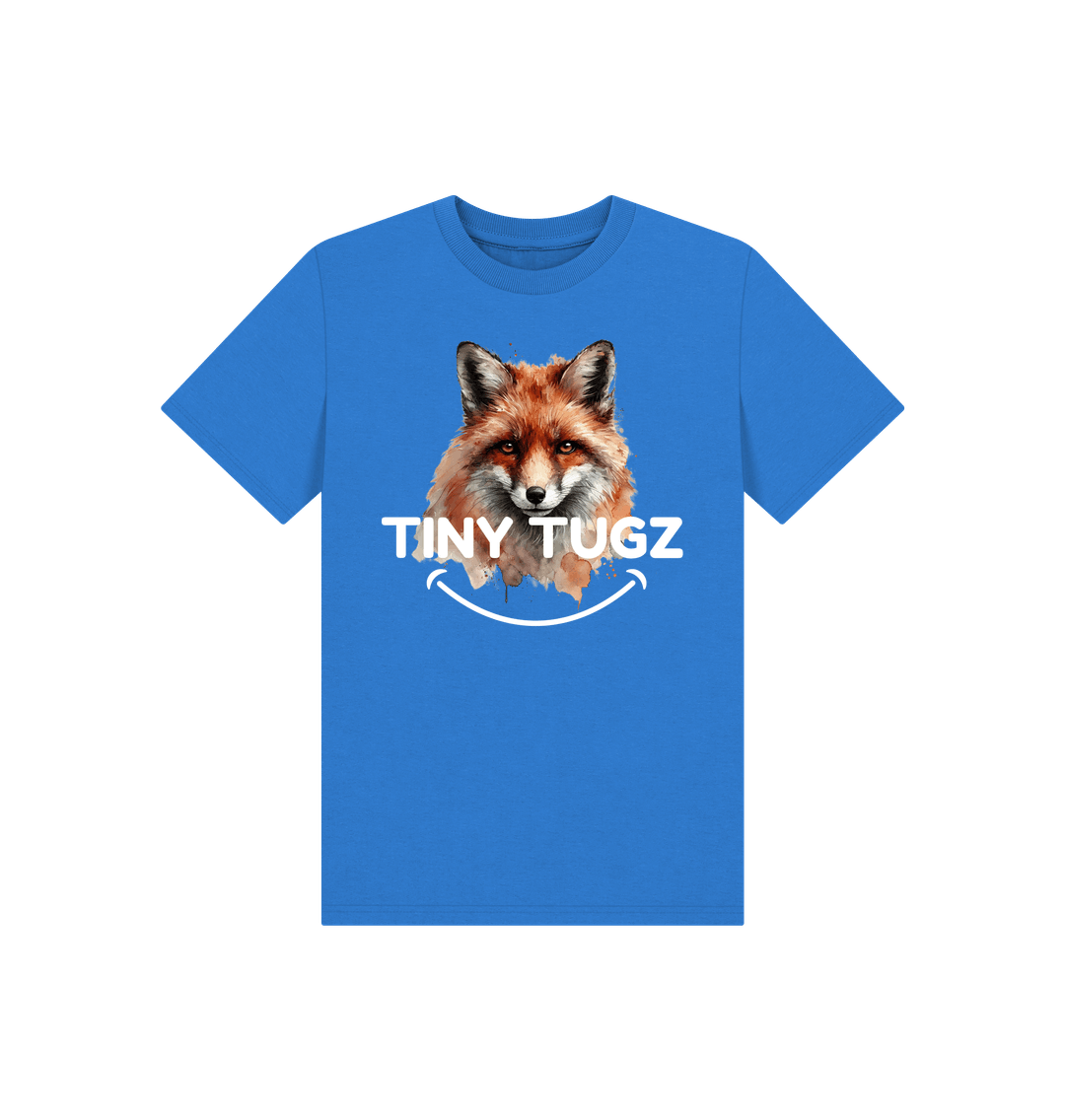 Bright Blue Printed Kids T-Shirt