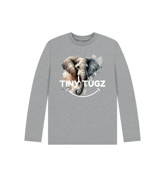 Athletic Grey Printed Kids T-Shirt
