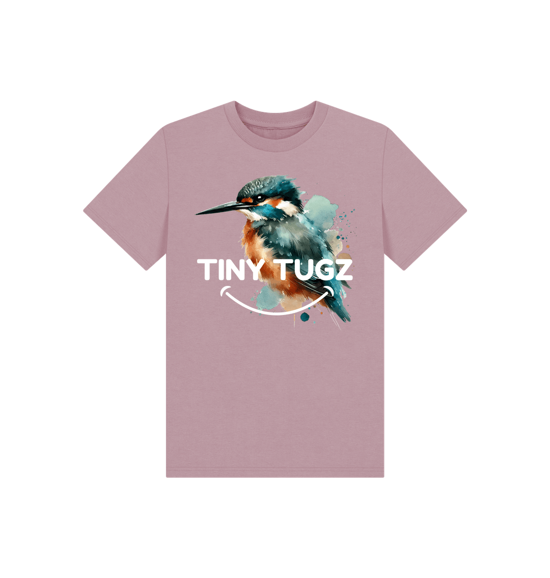 Mauve Printed Kids T-Shirt