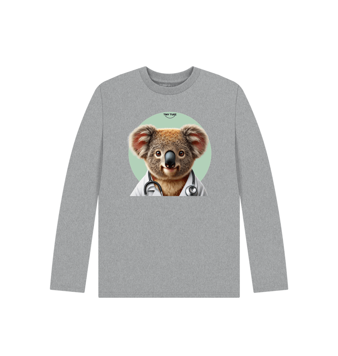 Athletic Grey Printed Kids T-Shirt