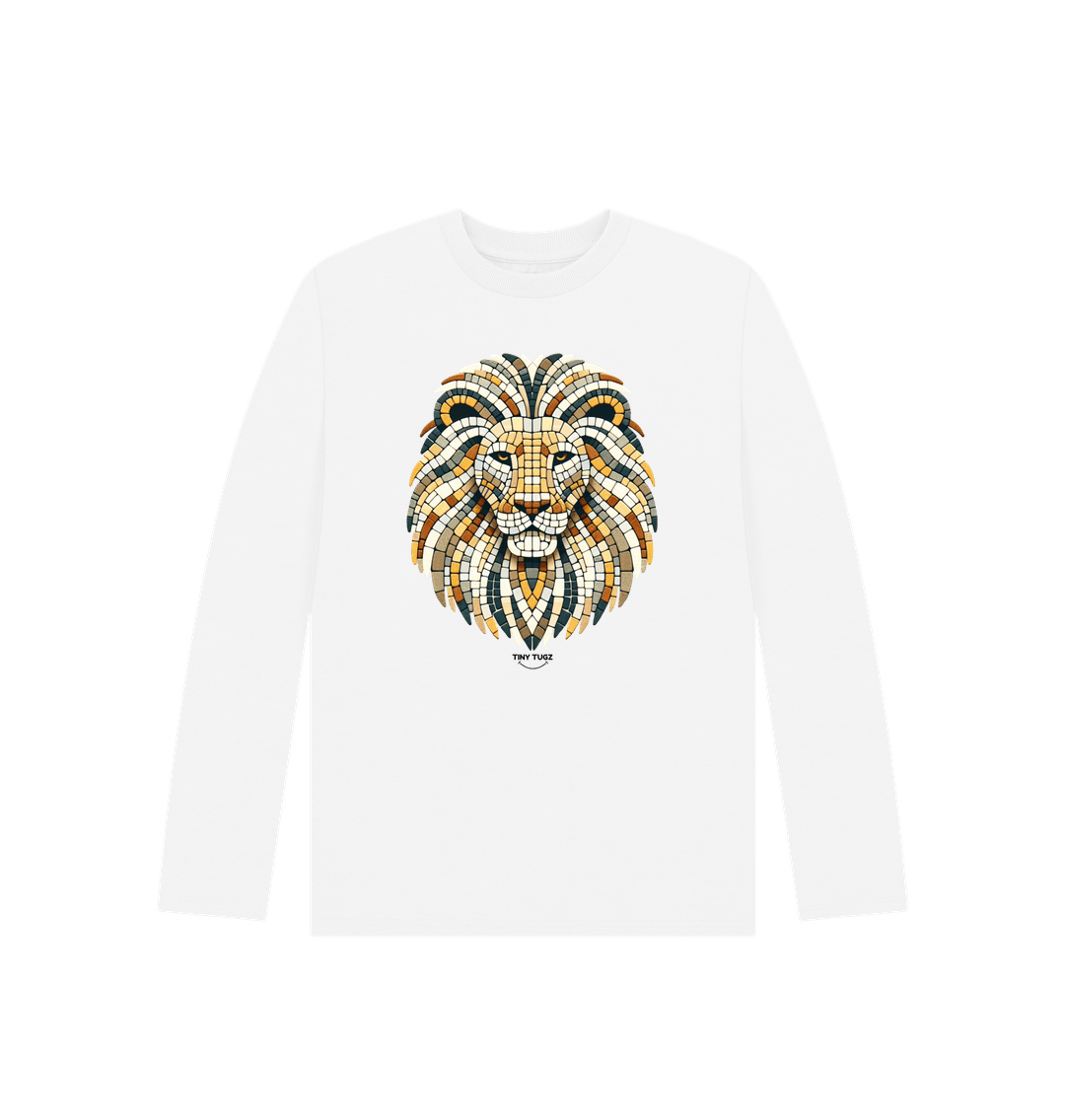 White Printed Kids T-Shirt