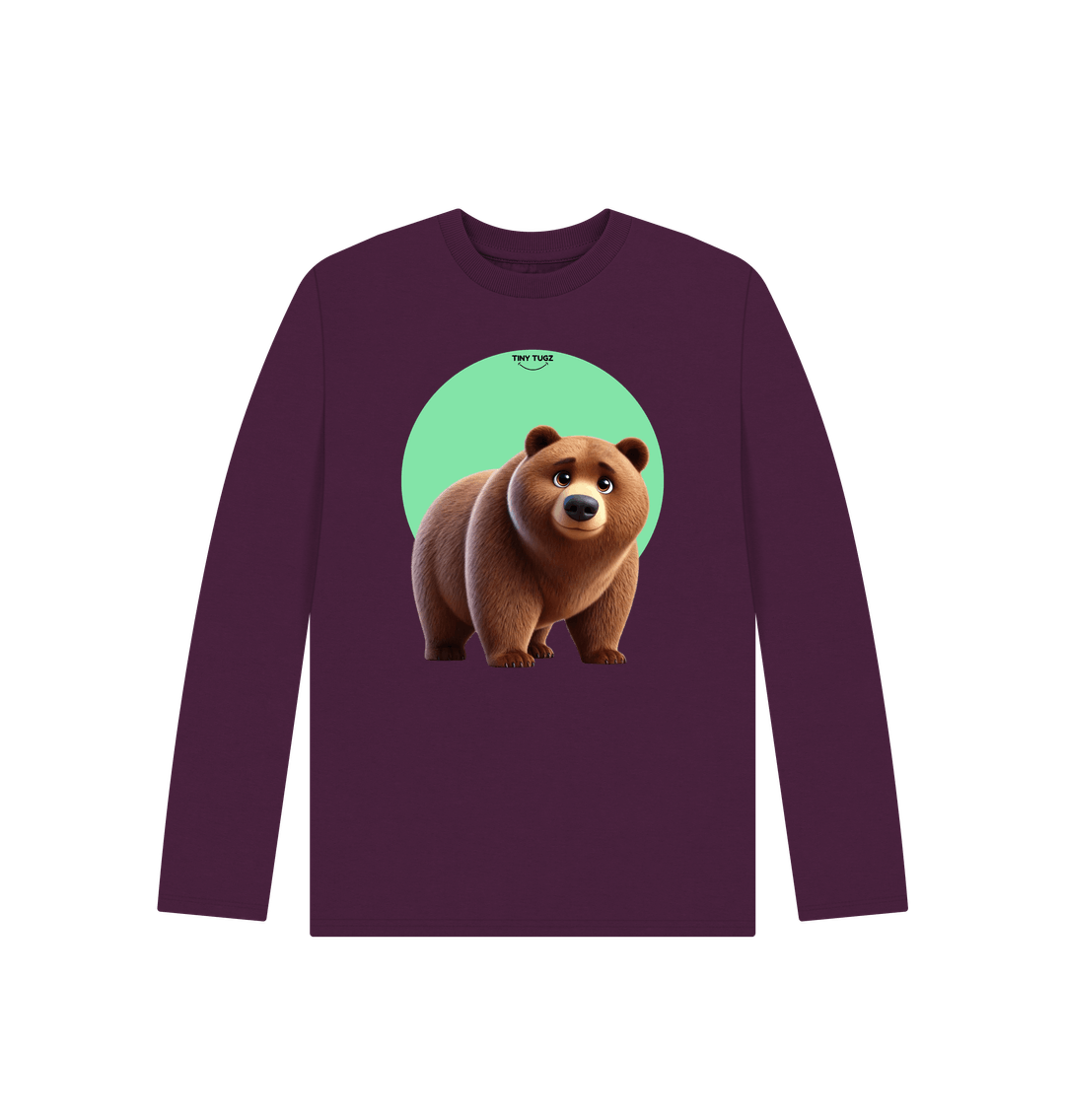 Purple Printed Kids T-Shirt