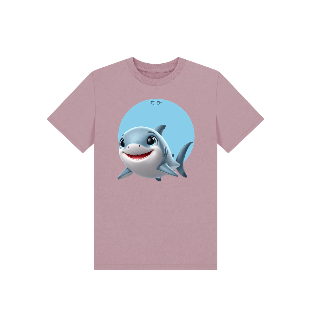 Mauve Printed Kids T-Shirt