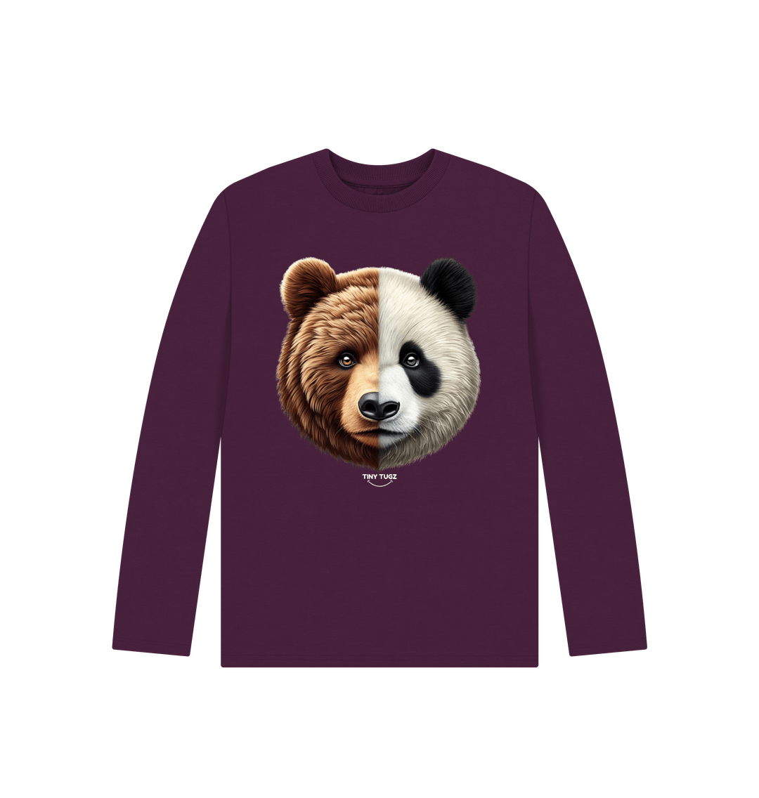 Purple Printed Kids T-Shirt