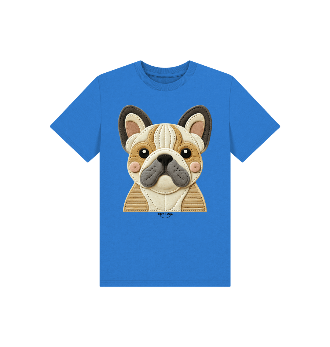 Bright Blue Printed Kids T-Shirt