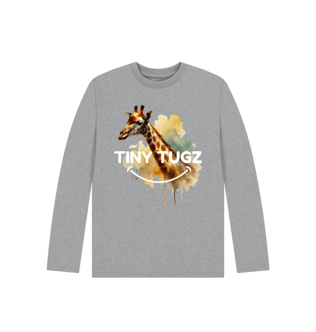 Athletic Grey Printed Kids T-Shirt