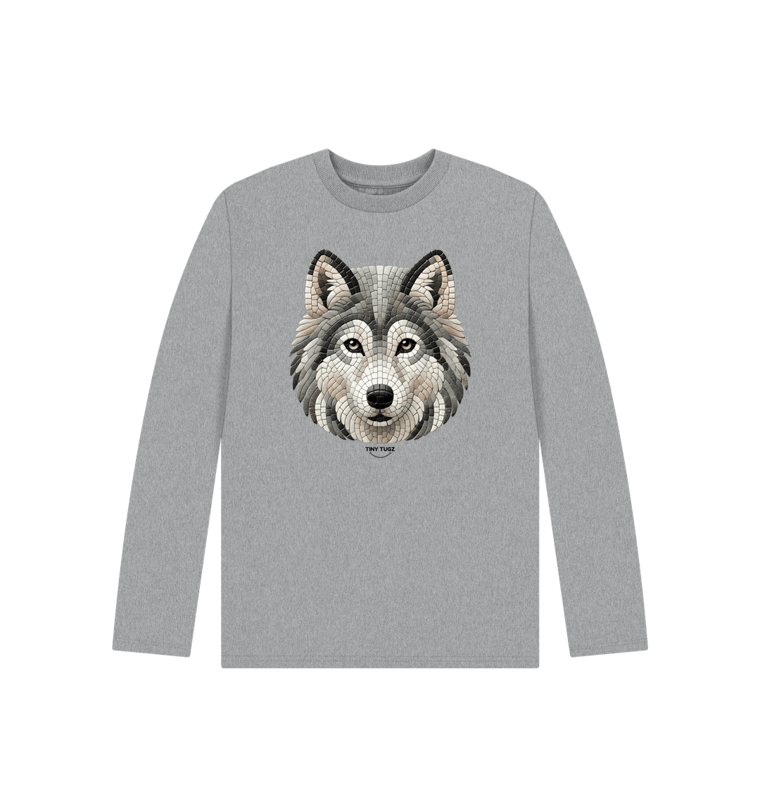 Athletic Grey Printed Kids T-Shirt