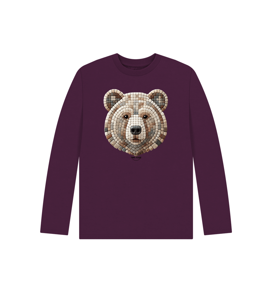 Purple Printed Kids T-Shirt