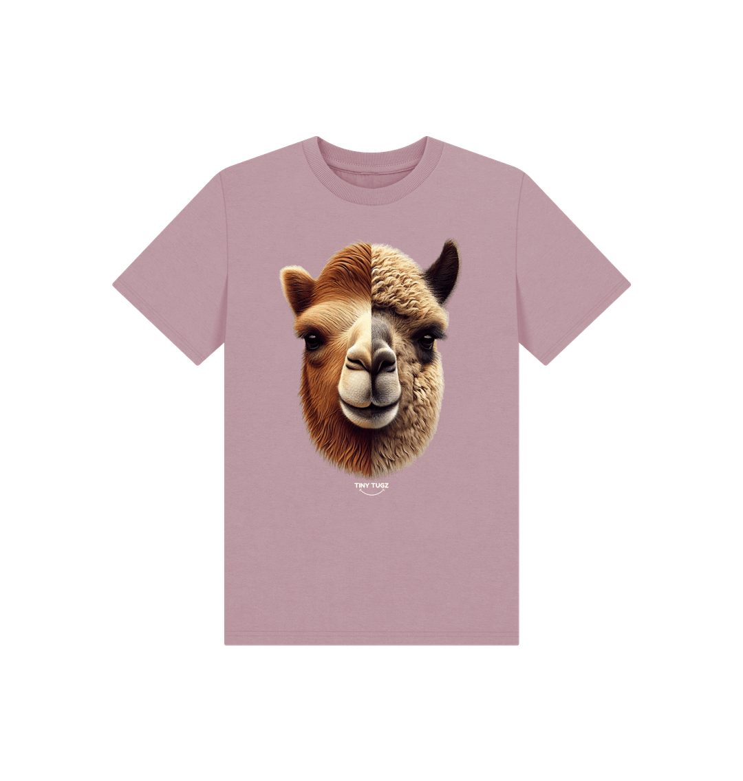 Mauve Printed Kids T-Shirt