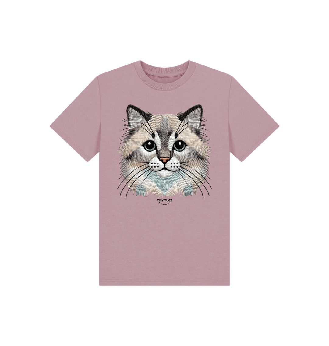 Mauve Printed Kids T-Shirt