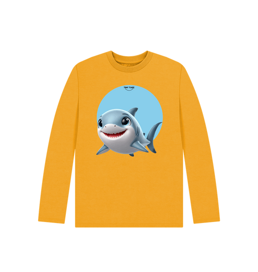 Mustard Printed Kids T-Shirt