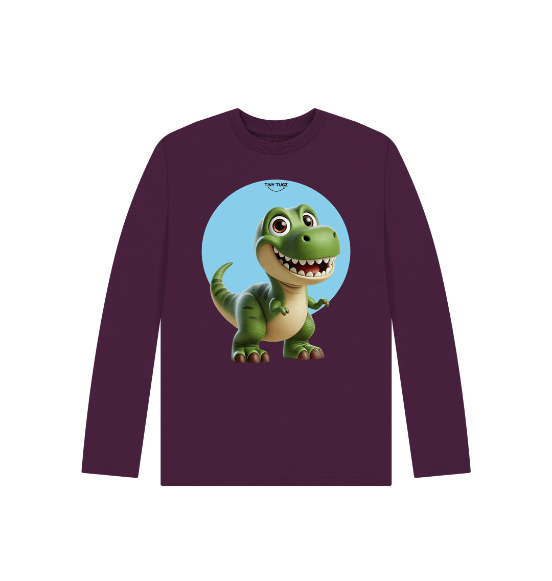 Purple Printed Kids T-Shirt