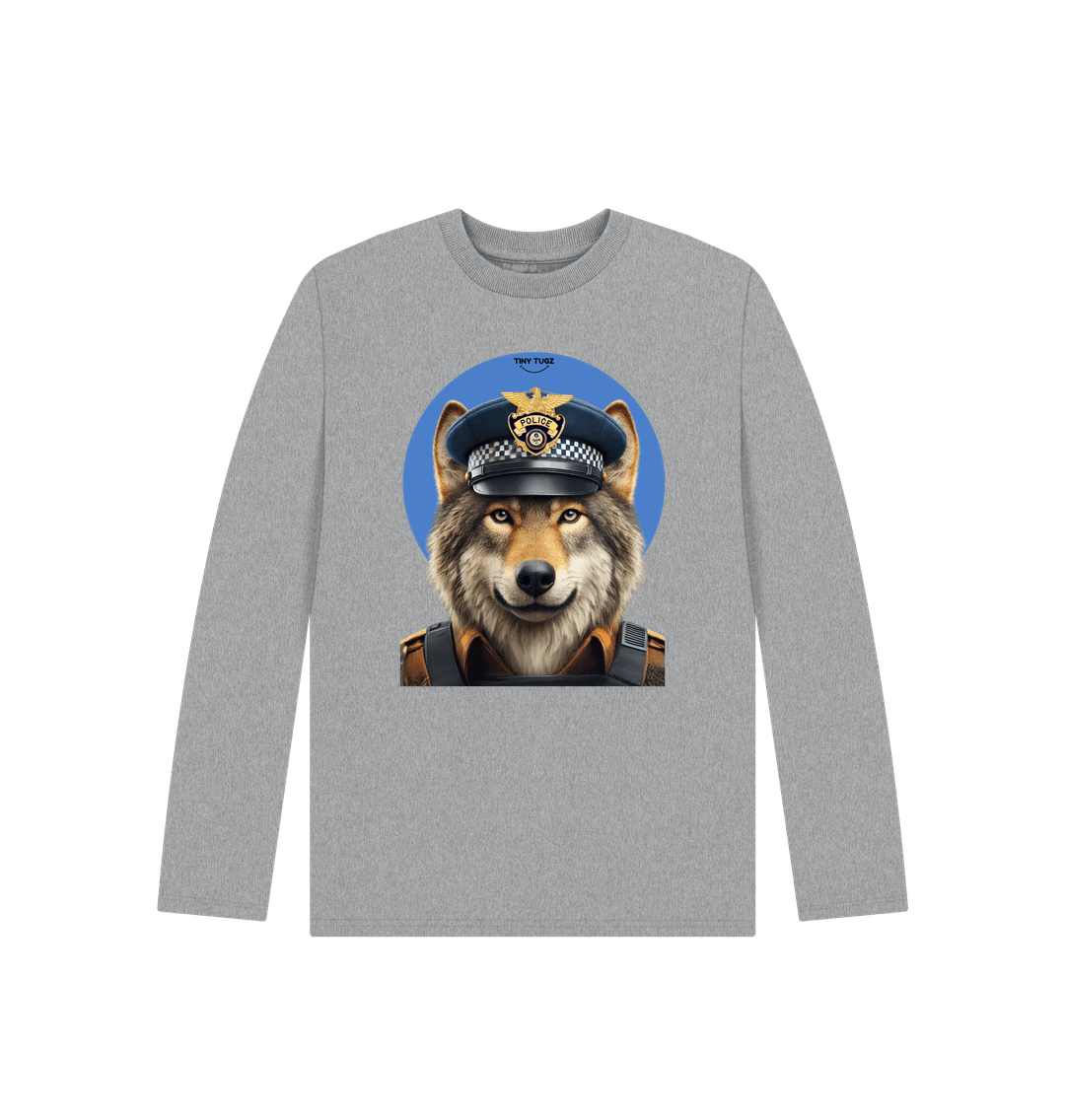 Athletic Grey Printed Kids T-Shirt