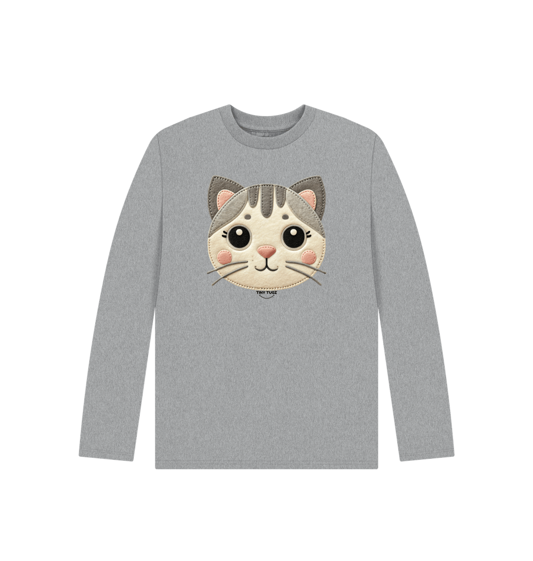 Athletic Grey Printed Kids T-Shirt