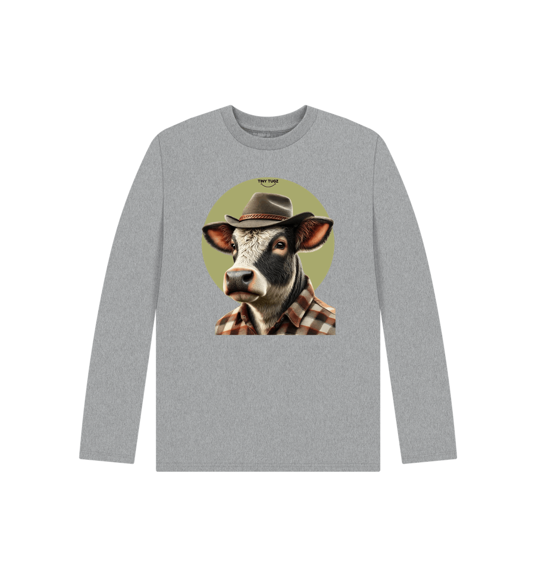 Athletic Grey Printed Kids T-Shirt
