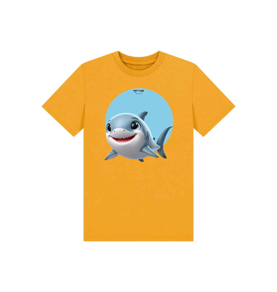 Mustard Printed Kids T-Shirt