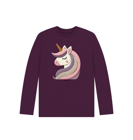 Purple Printed Kids T-Shirt