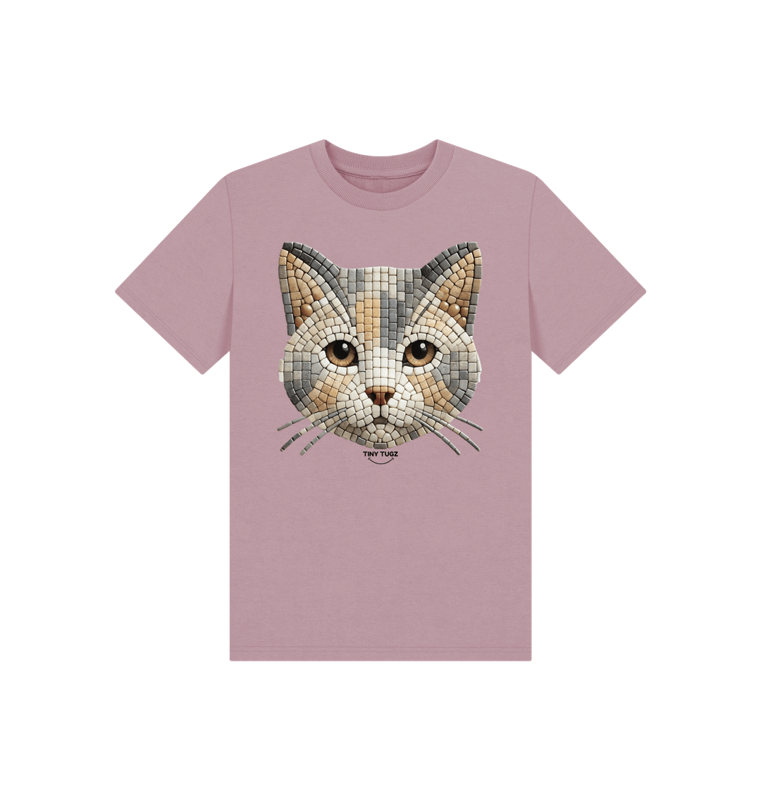 Mauve Printed Kids T-Shirt