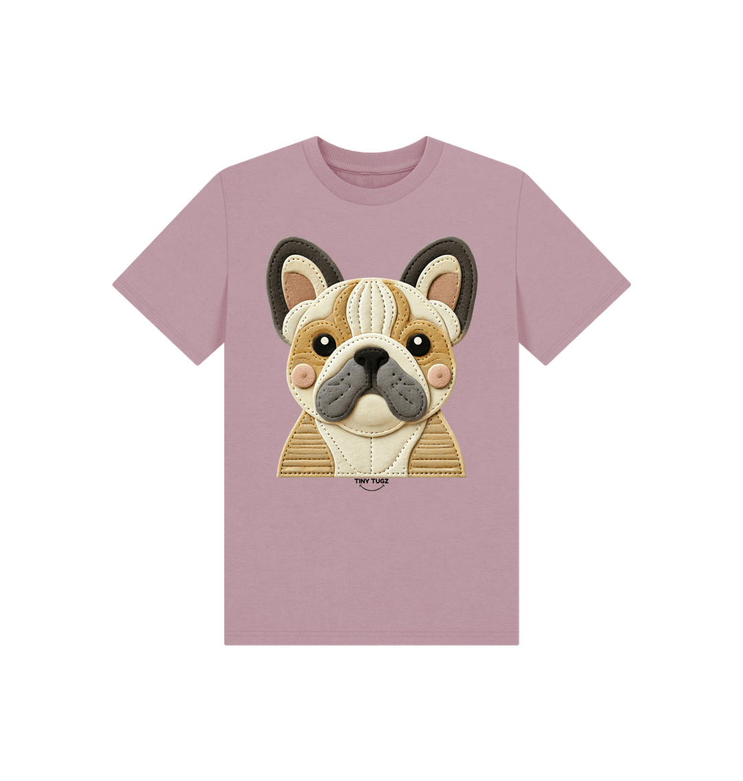 Mauve Printed Kids T-Shirt