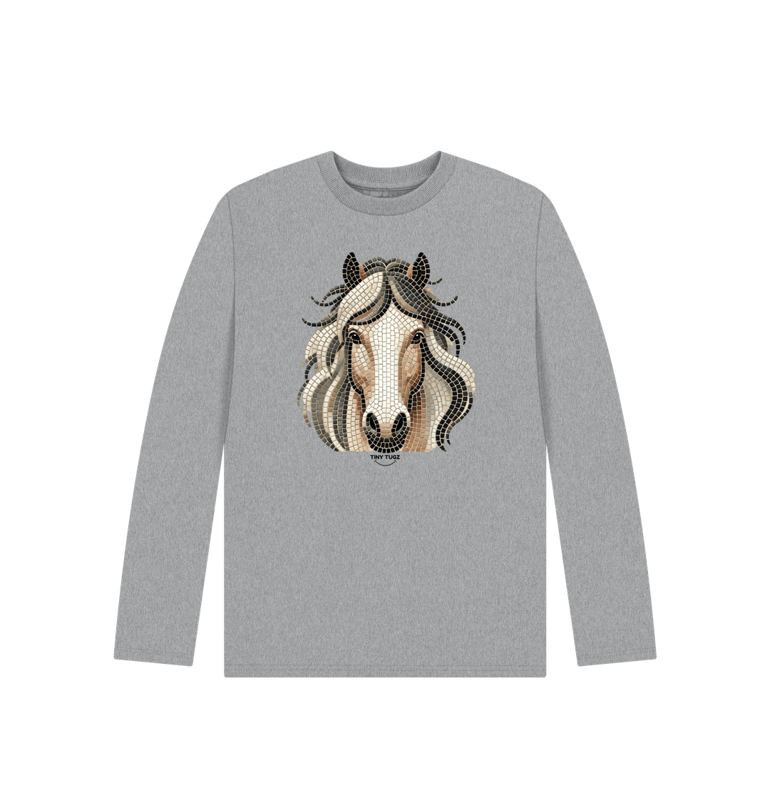 Athletic Grey Printed Kids T-Shirt