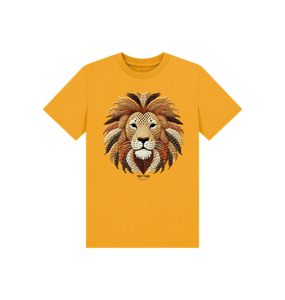 Mustard Printed Kids T-Shirt
