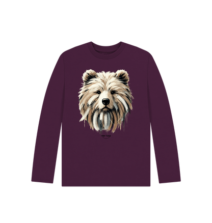 Purple Printed Kids T-Shirt