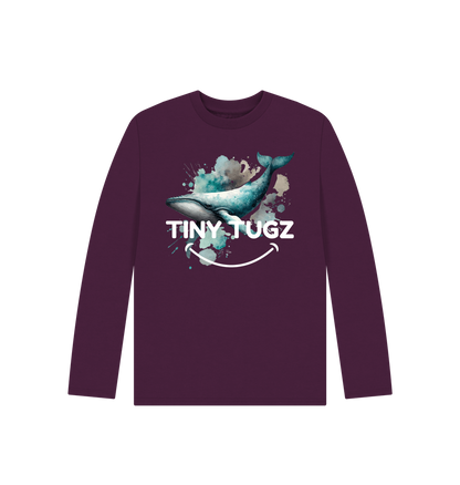 Purple Printed Kids T-Shirt