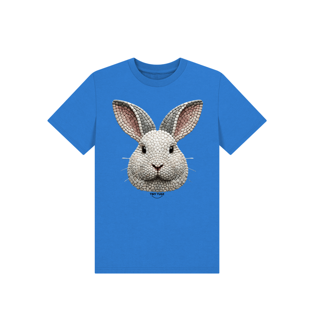 Bright Blue Printed Kids T-Shirt