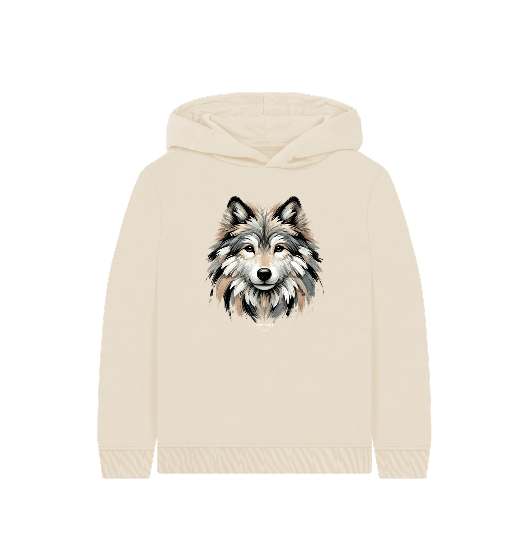 Oat Printed Kids Hoodie