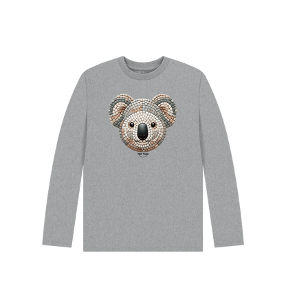 Athletic Grey Printed Kids T-Shirt