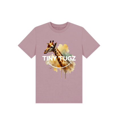 Mauve Printed Kids T-Shirt