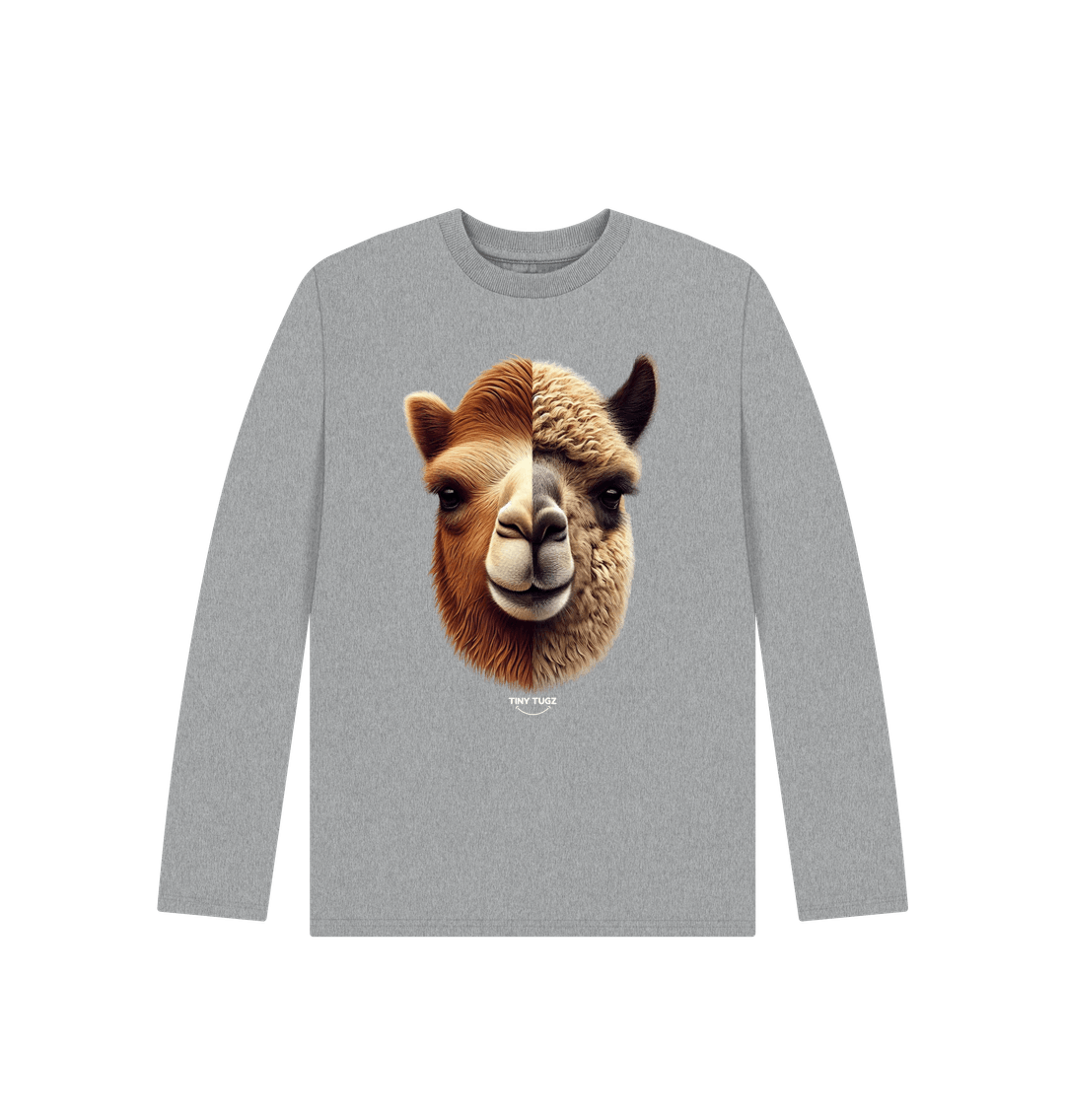 Athletic Grey Printed Kids T-Shirt
