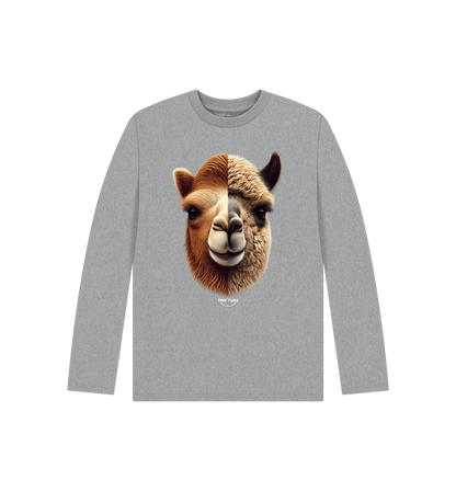 Athletic Grey Printed Kids T-Shirt