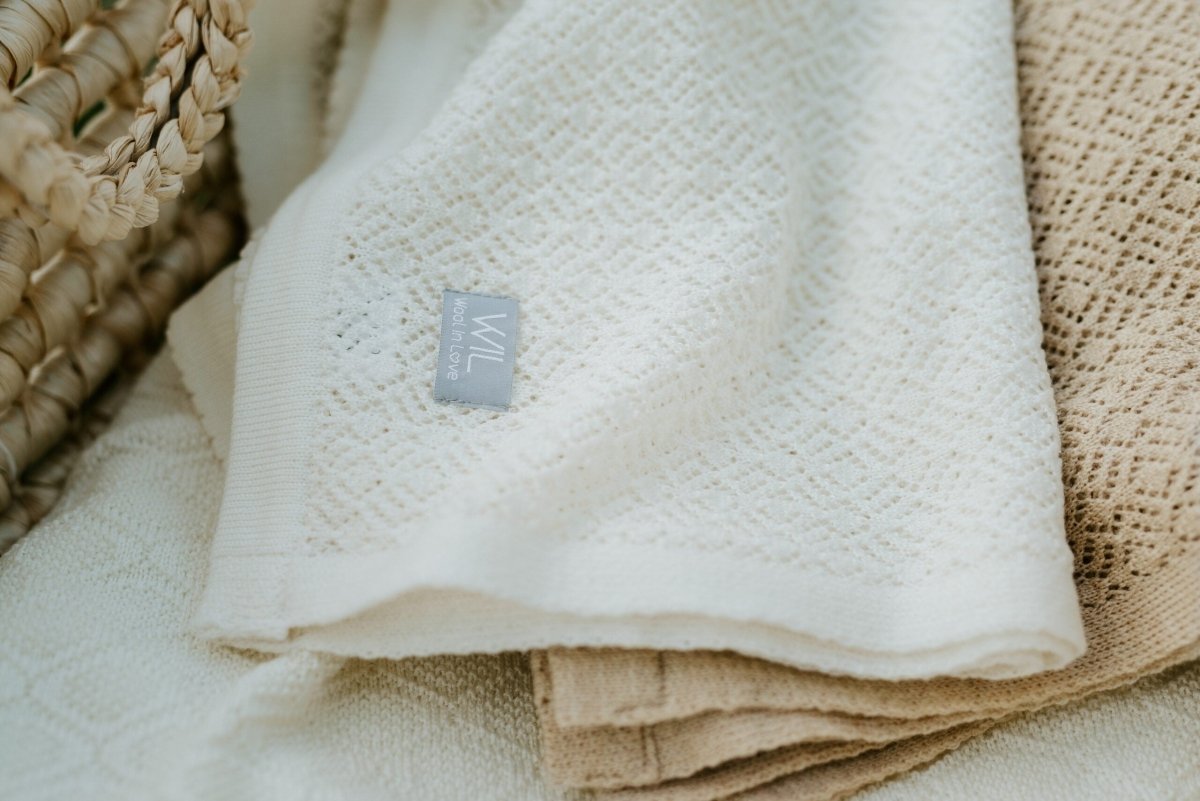 100% Merino Wool Baby Blanket — Delight - Tiny Tugz™