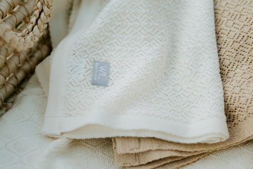 100% Merino Wool Baby Blanket — Delight - Tiny Tugz™