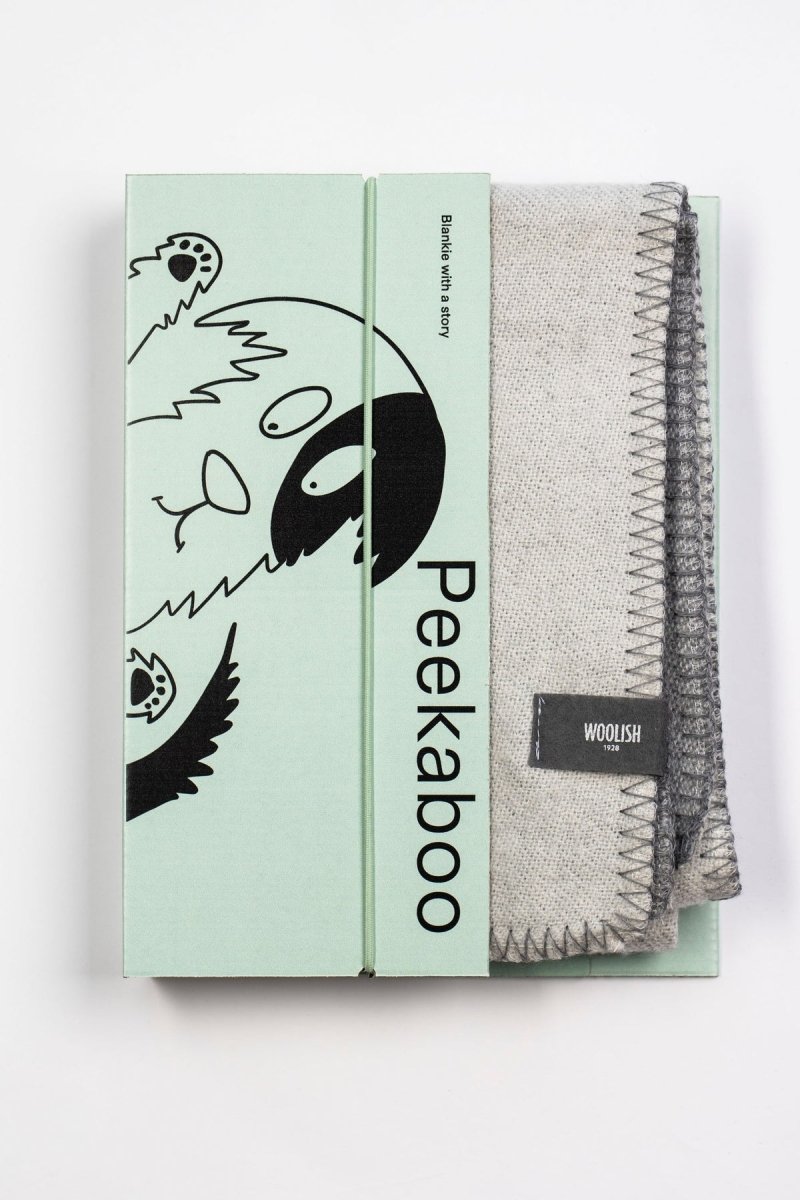 100% Merino Wool Baby Blanket for Newborns & Babies (0–18m) - Dog - Tiny Tugz™