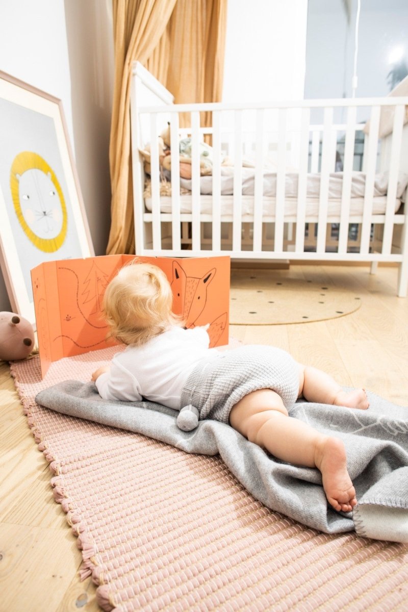 100% Merino Wool Baby Blanket for Newborns & Babies (0–18m) - Fox - Tiny Tugz™