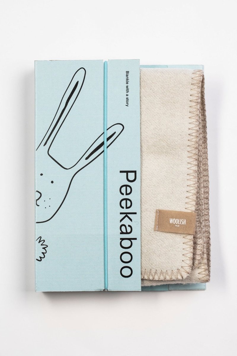 100% Merino Wool Baby Blanket for Newborns & Babies (0–18m) - Rabbit - Tiny Tugz™