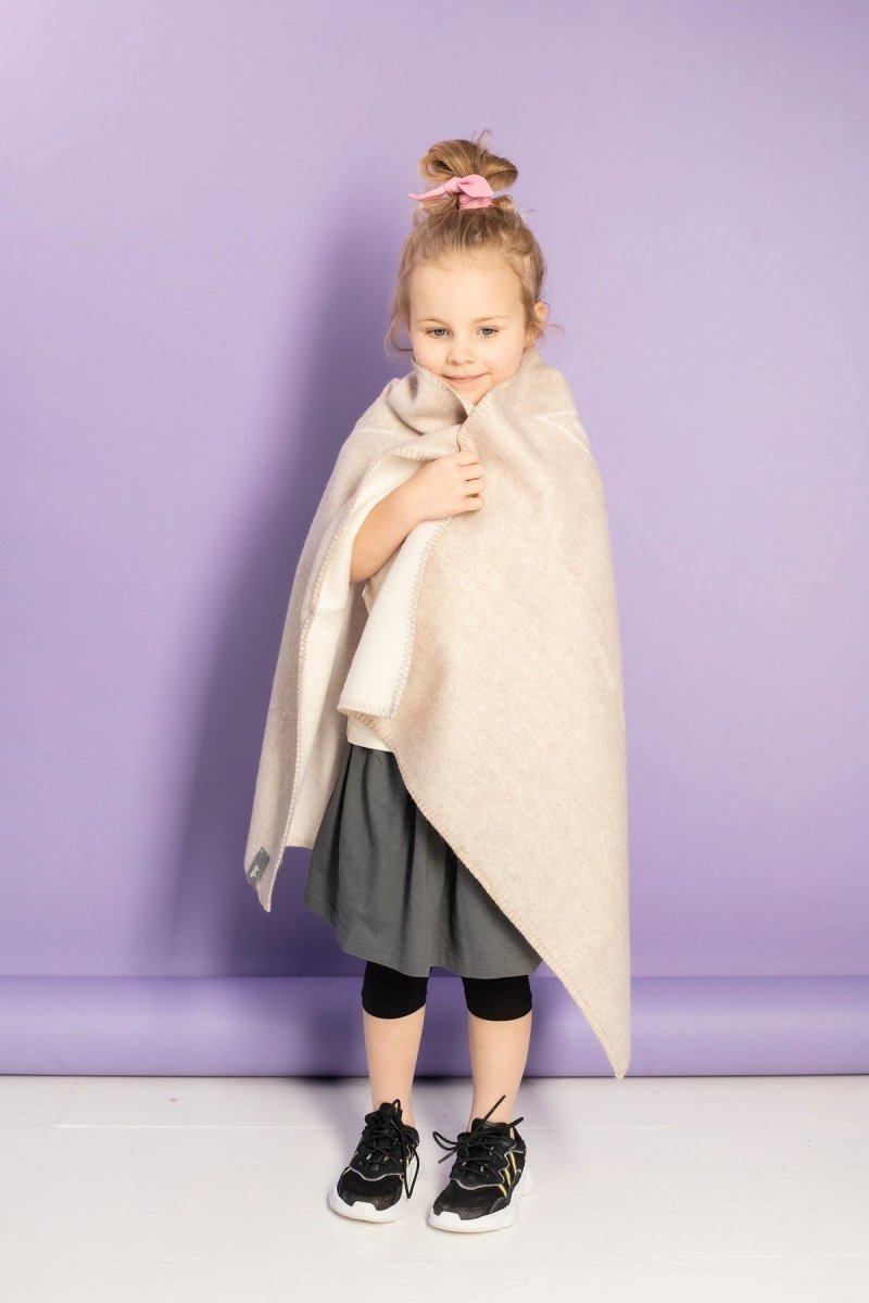 100% Merino Wool Baby Blanket for Newborns & Babies (0–18m) - Rabbit - Tiny Tugz™