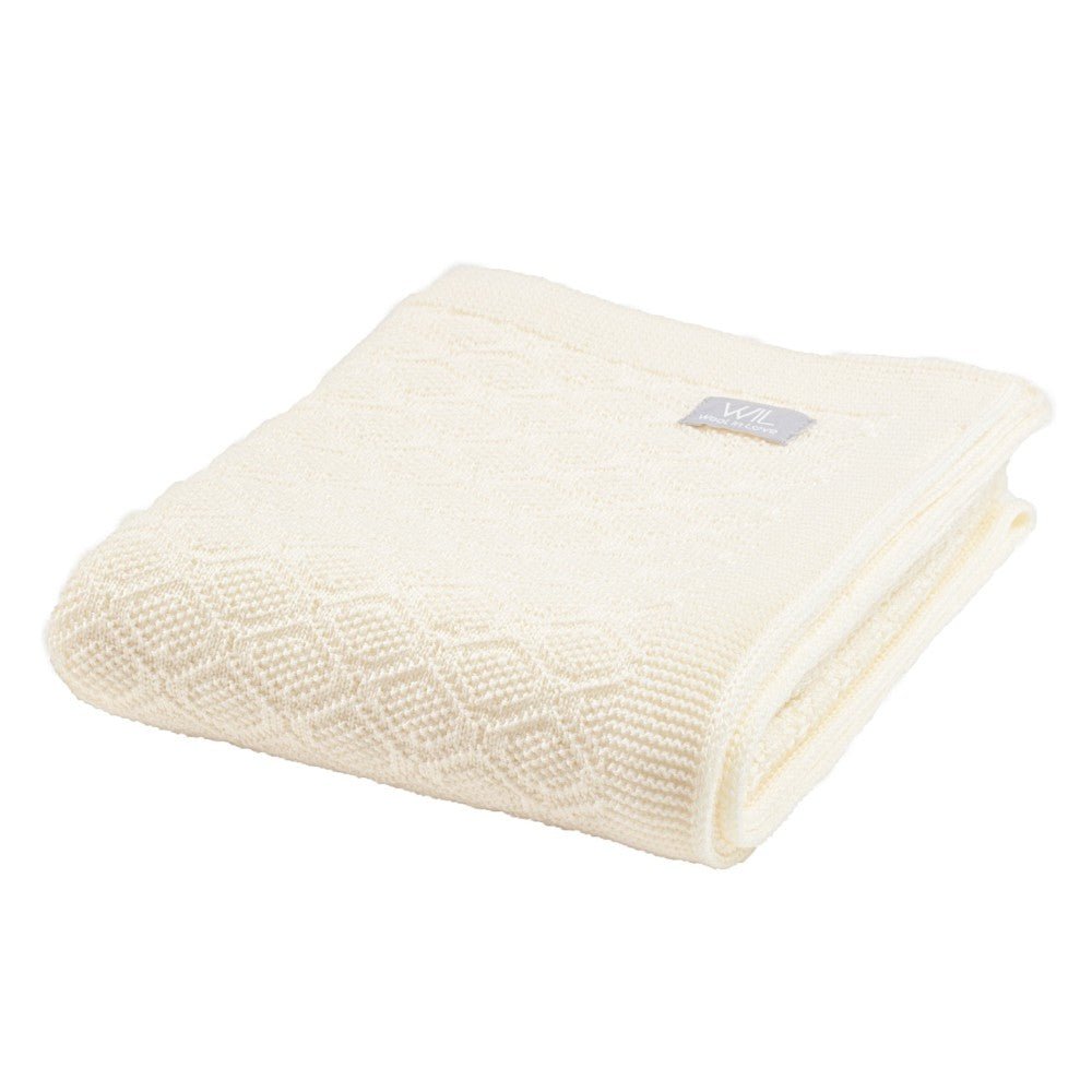 100% Merino Wool Baby Blanket — Happiness - Tiny Tugz™