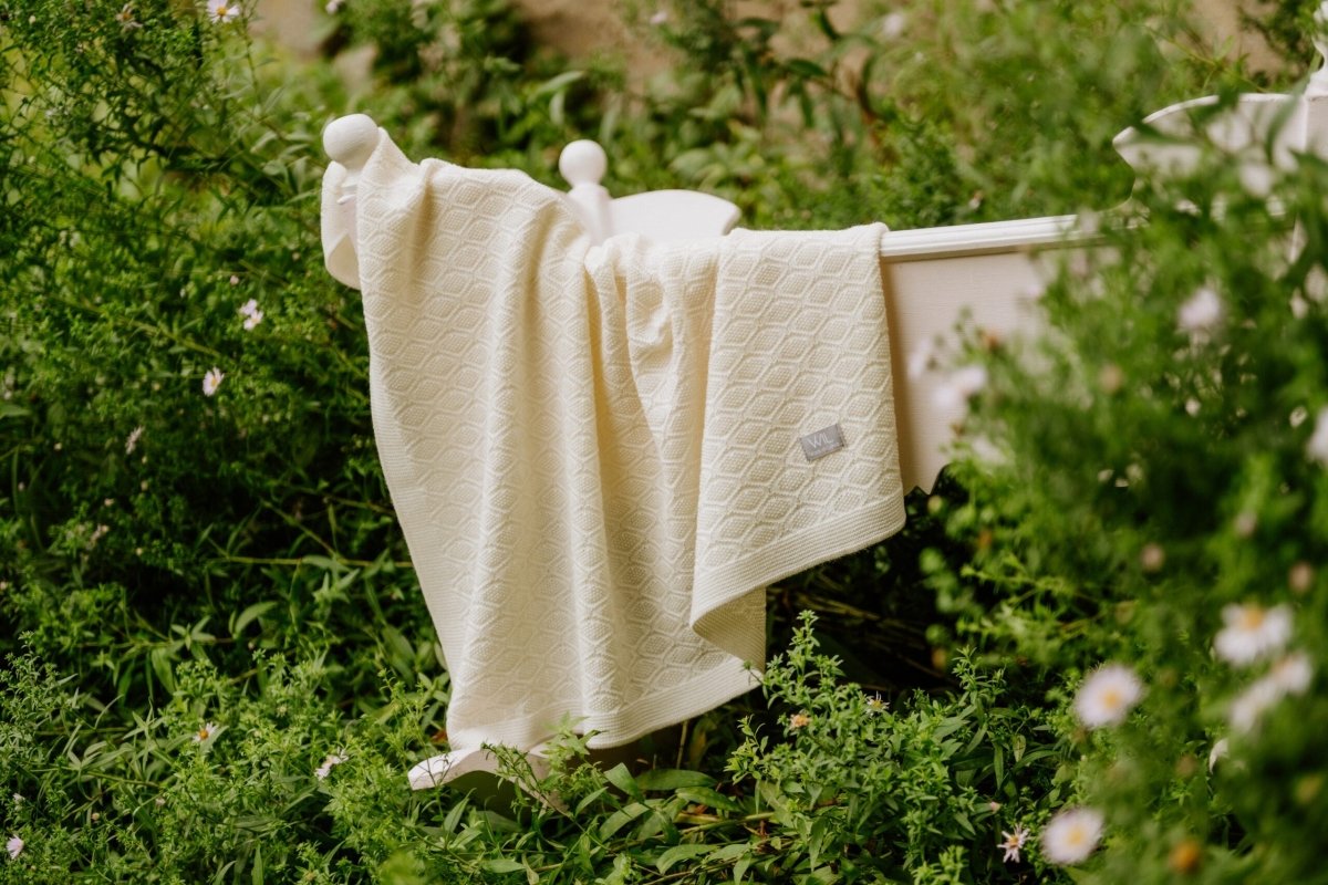 100% Merino Wool Baby Blanket — Happiness - Tiny Tugz™